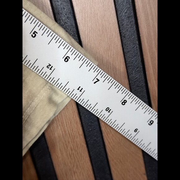 Buck Mason T Shirt Small Mens Beige Heather Short Sleeve Tee - Picture 5 of 7